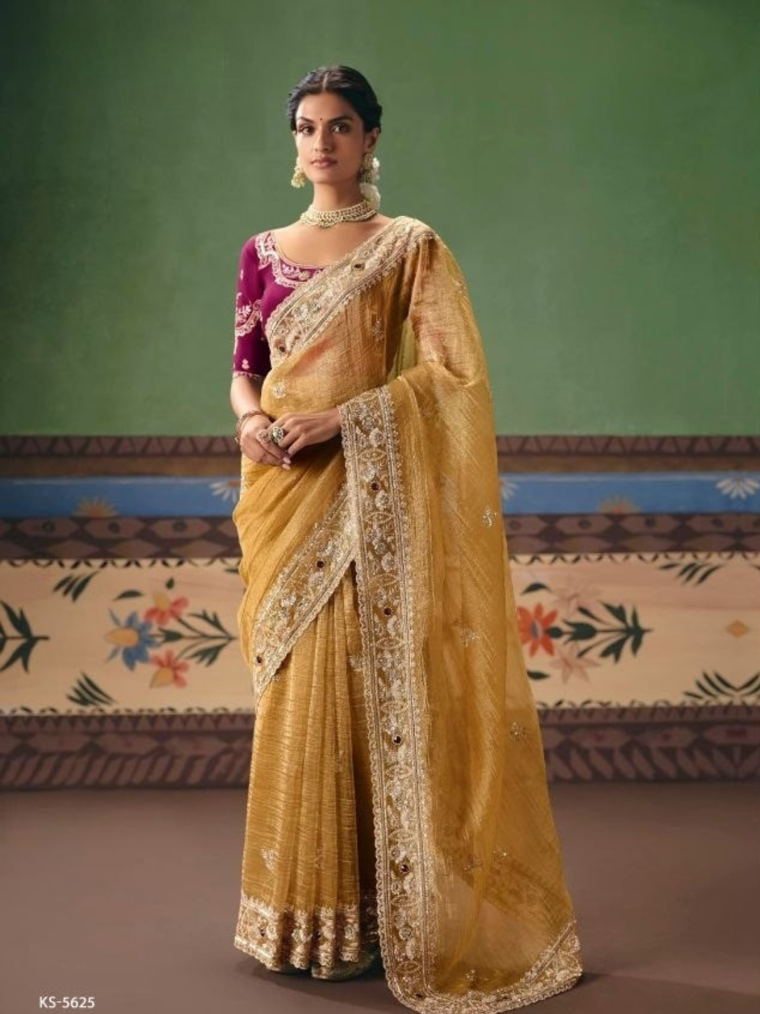 Designer Embroidered Party Wear Saree Collection RO14490 | Sequins, Stone & Pearl Work | Wedding & Festive Special