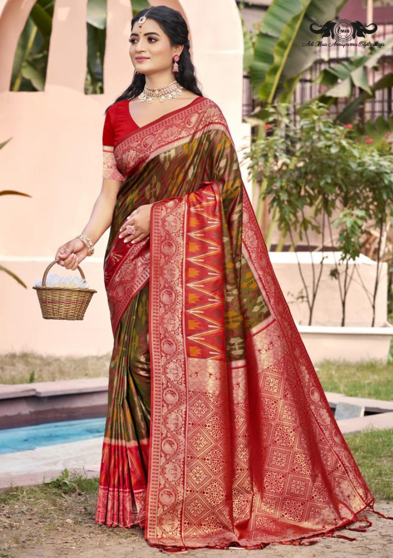 Elegant Linen Cotton Saree with Cross-Stitch Floral and Sequin Work set of 8