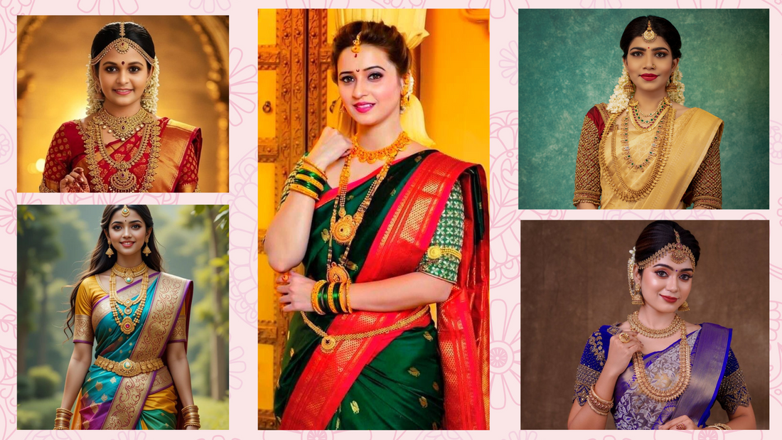 Top 5 Trending Saree Draping Styles( Nivi Design) for Every Event
