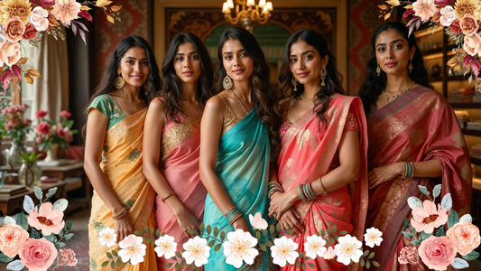 Unveiling the Timeless Elegance: 10 Must-Have Saree Styles from AMAB, the BEST SAREE SHOWROOM