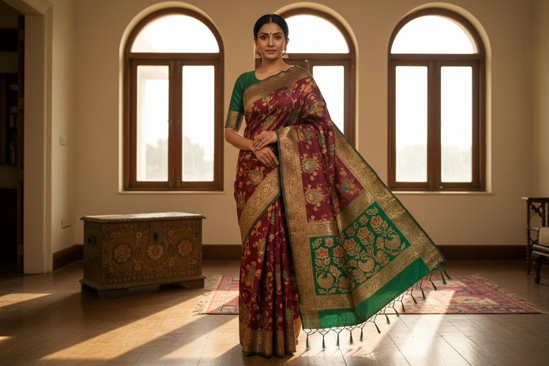 Handloom Sarees Online | Timeless Silk & Wedding Collections