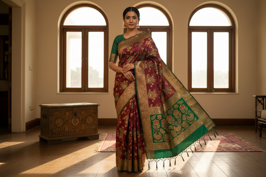 Handloom Sarees Online | Timeless Silk & Wedding Collections