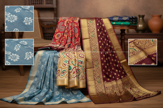 Bengal Handloom Sarees: Jamdani, Prints & Wedding Collection