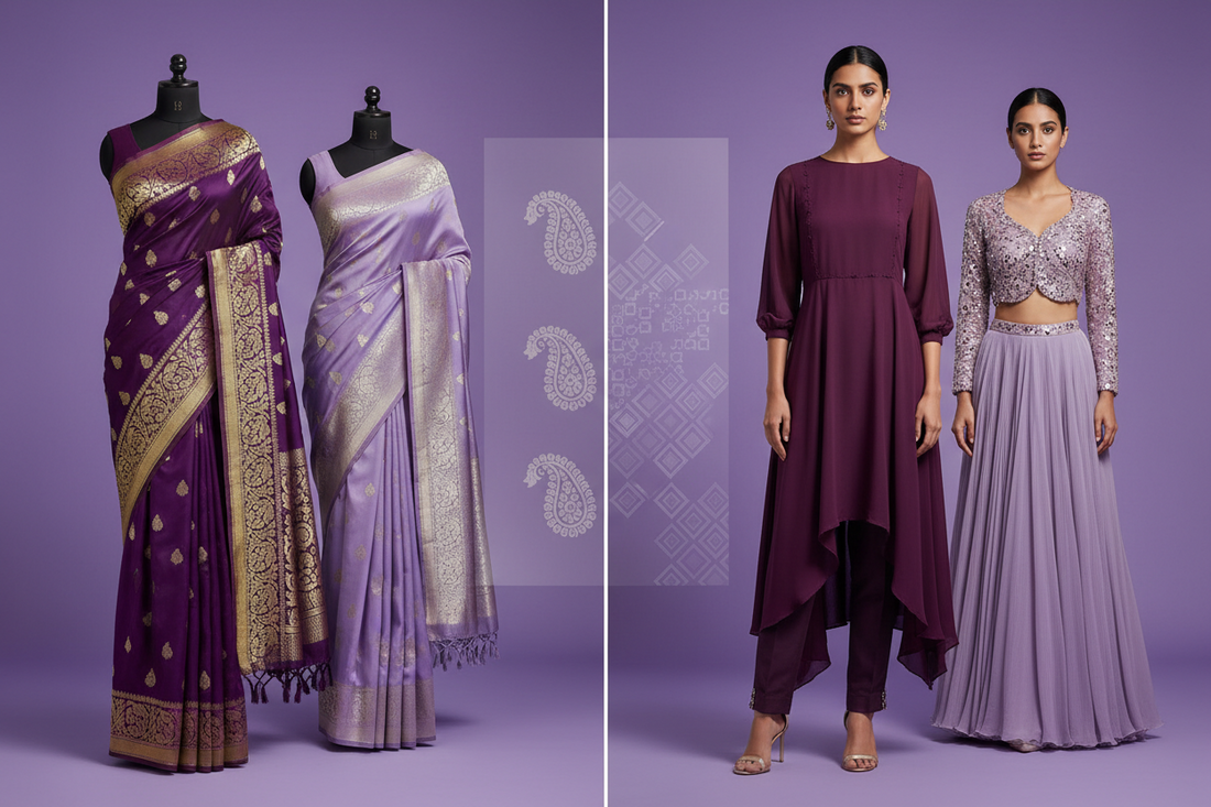 From Pattu Elegance to Modern Purple Styles