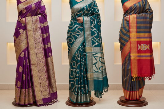 Silk Saree Collection: Designer Styles to Bengal Handloom