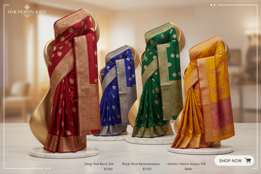 Timeless Saree Trends: Silk & Wedding Saree Styles