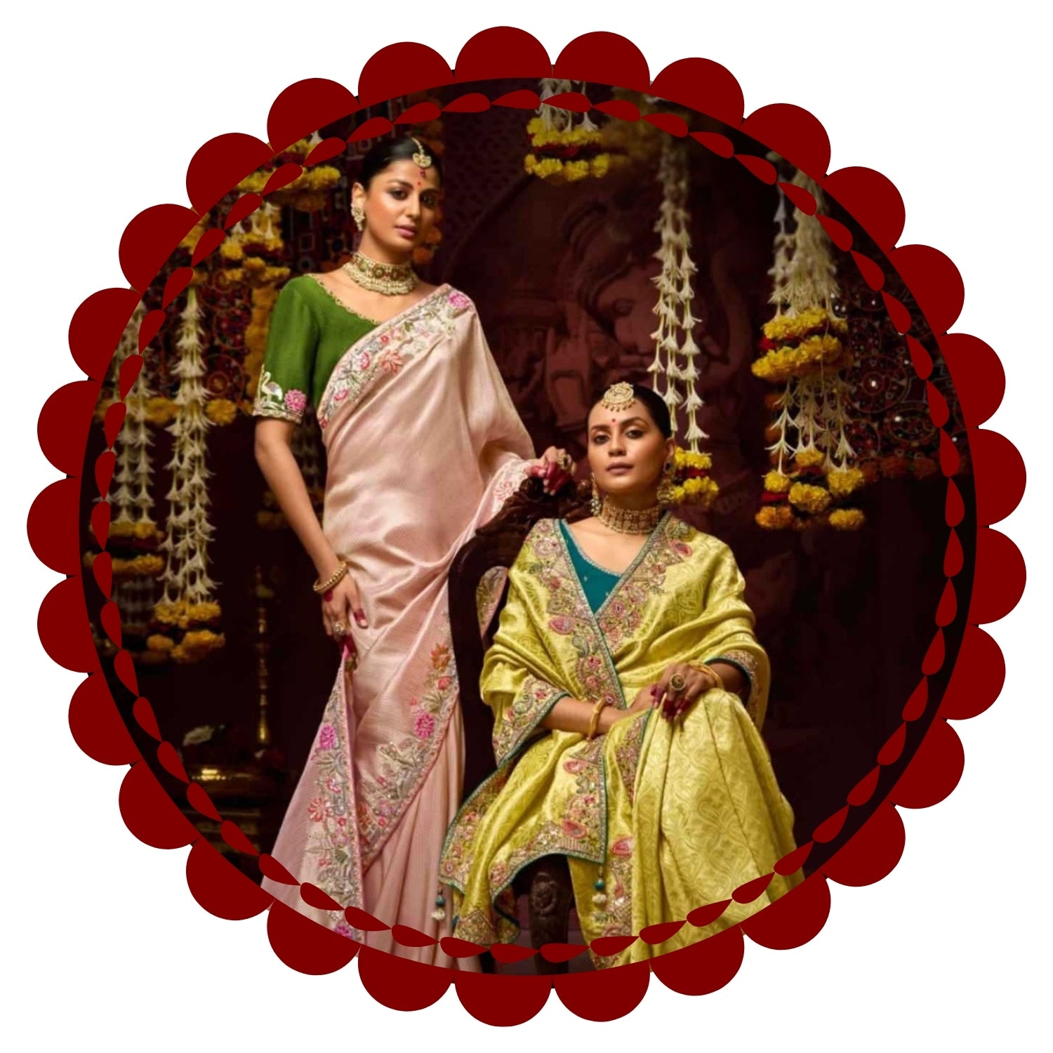 Embroidery Sarees