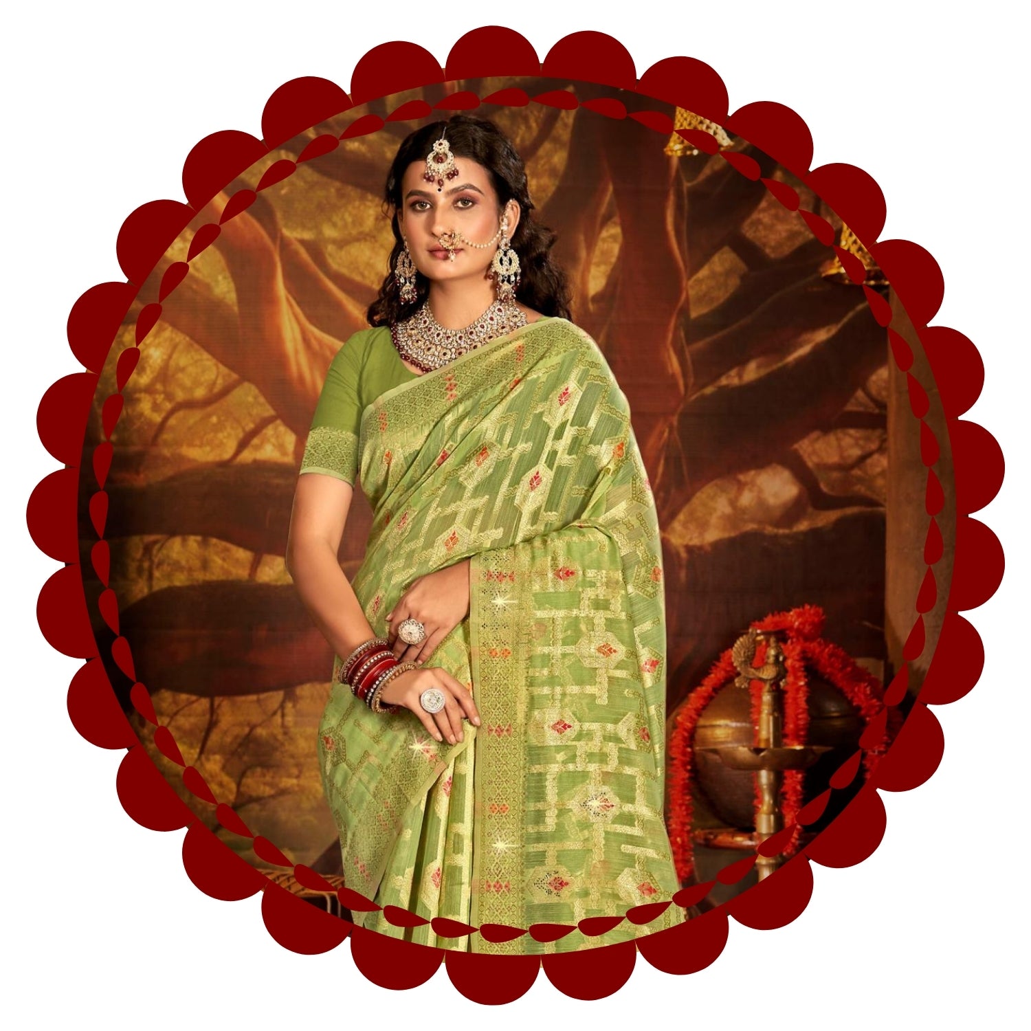 Linen Sarees
