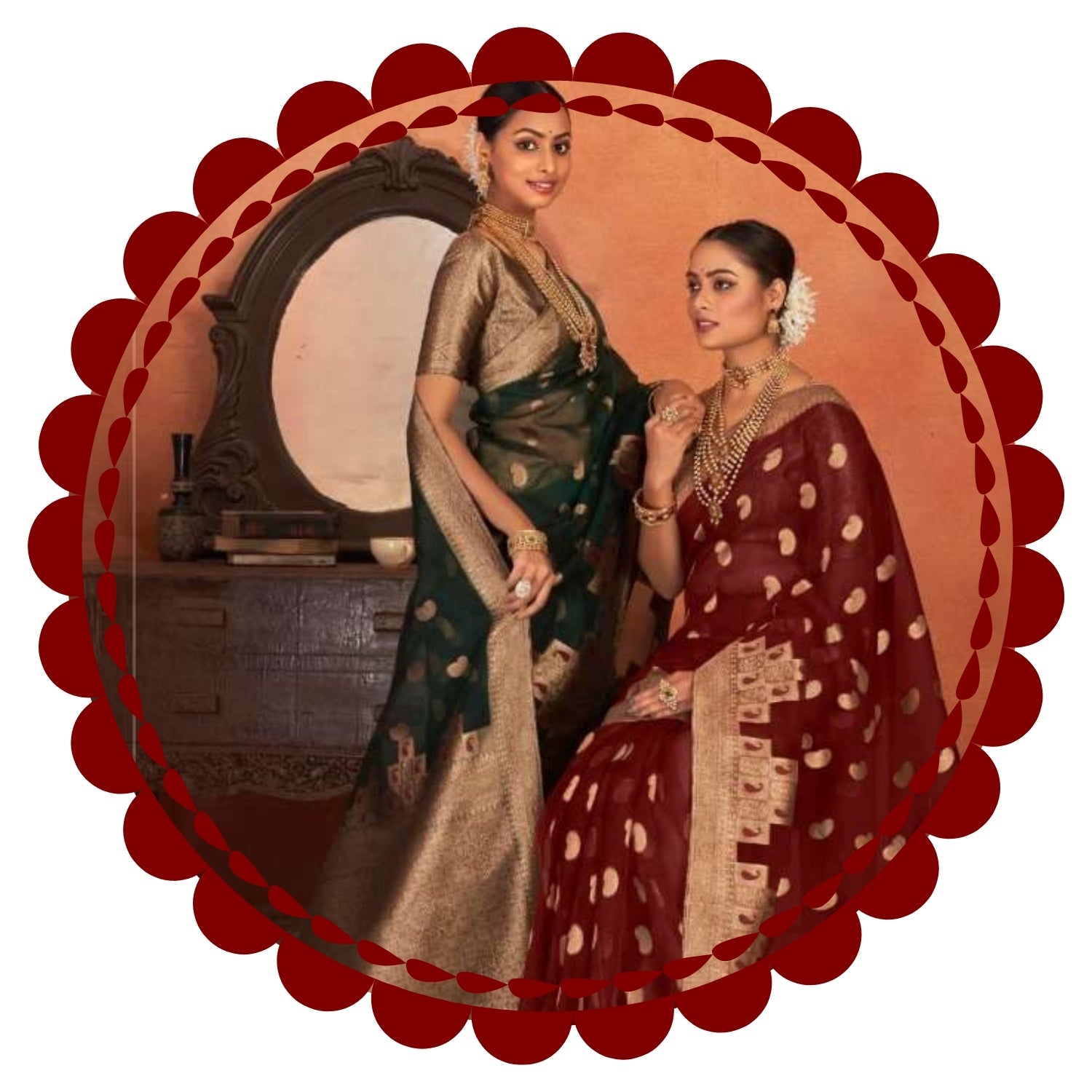 Organza Sarees