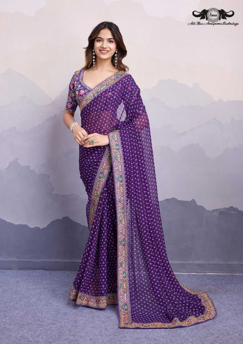 Handloom Banarasi Soft Silk Saree with Traditional Paisley Butti Weaving set of 6