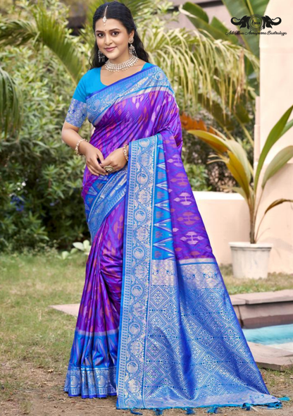 Elegant Linen Cotton Saree with Cross-Stitch Floral and Sequin Work set of 8