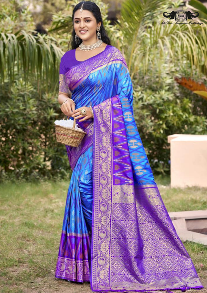 Elegant Linen Cotton Saree with Cross-Stitch Floral and Sequin Work set of 8