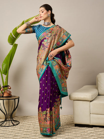 Elegant Pure Dola Viscose Saree – Mastani Premium 05