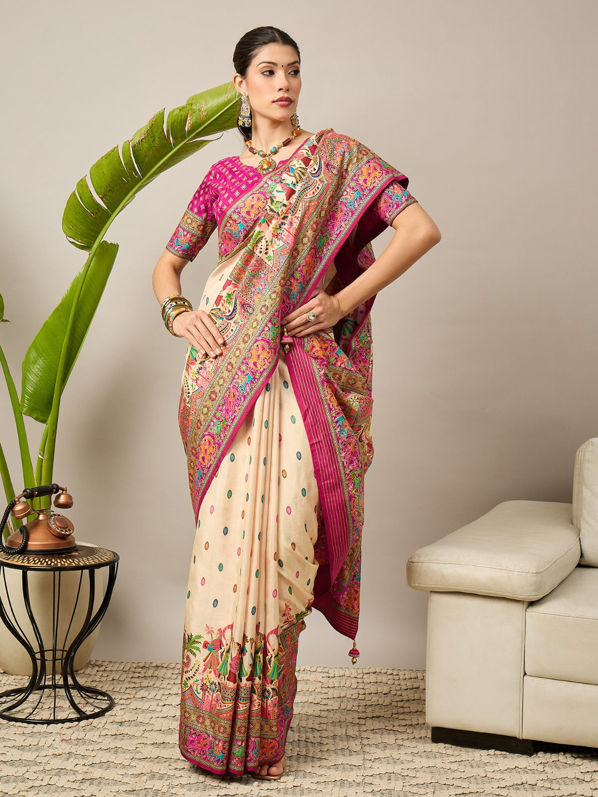 Elegant Pure Dola Viscose Saree – Mastani Premium 05