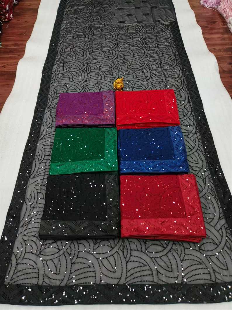 Puja Mono banglori Silk Black Colour